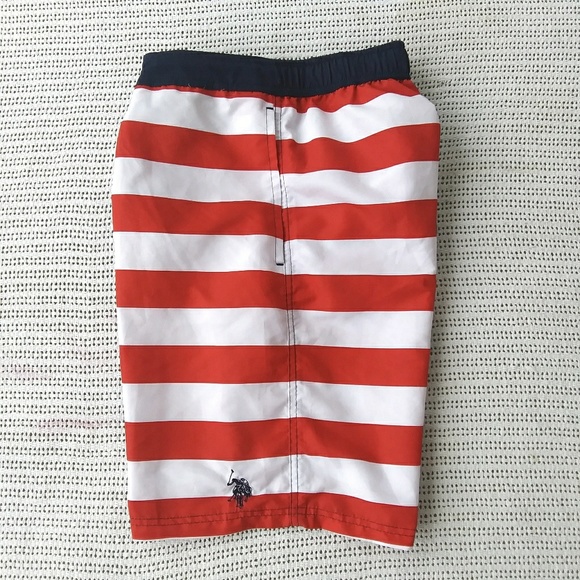 U.S. Polo Assn. Men's American Flag Swim Suit - Picture 5 of 8